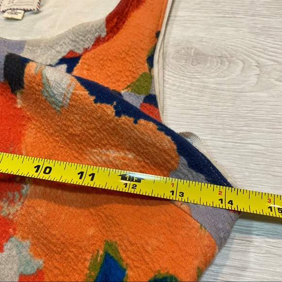 Postmark Anthropologie Lantana Fit Flare Pockets Dress Multicolor Womens Size 2 - Picture 10 of 12